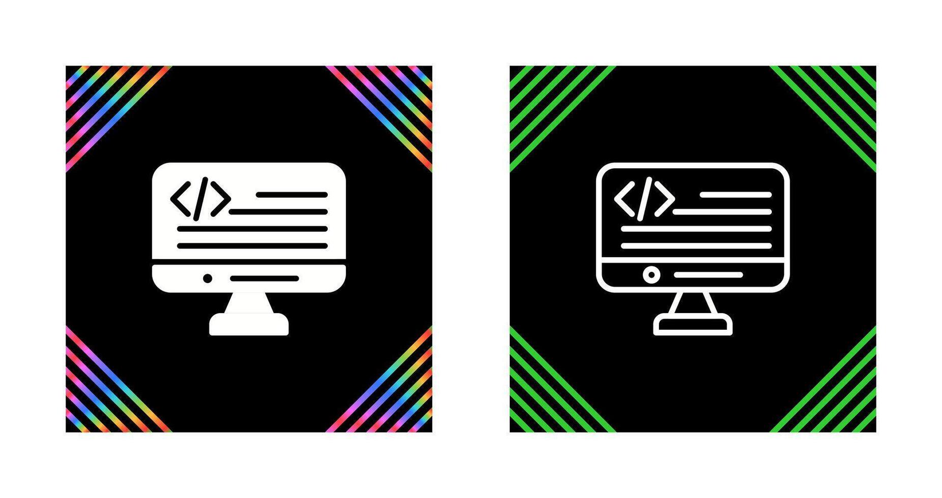 Programming Language Vector Icon