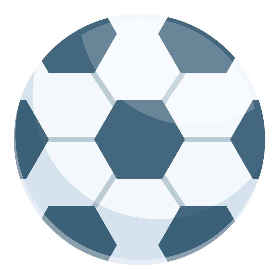 Qatar soccer ball icon cartoon vector. Public sport arena vector