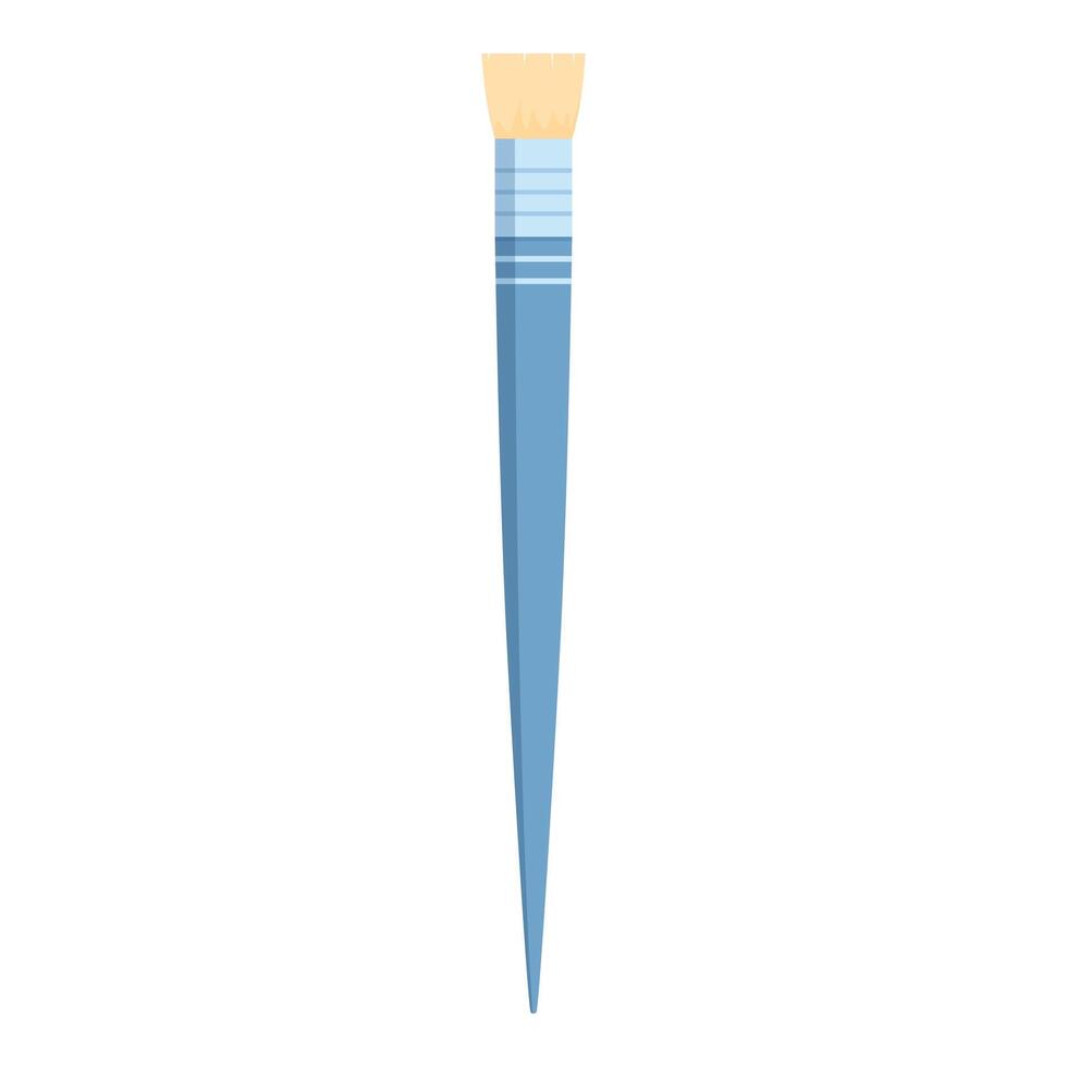 Paint artist brush icon cartoon vector. Area crafting vector