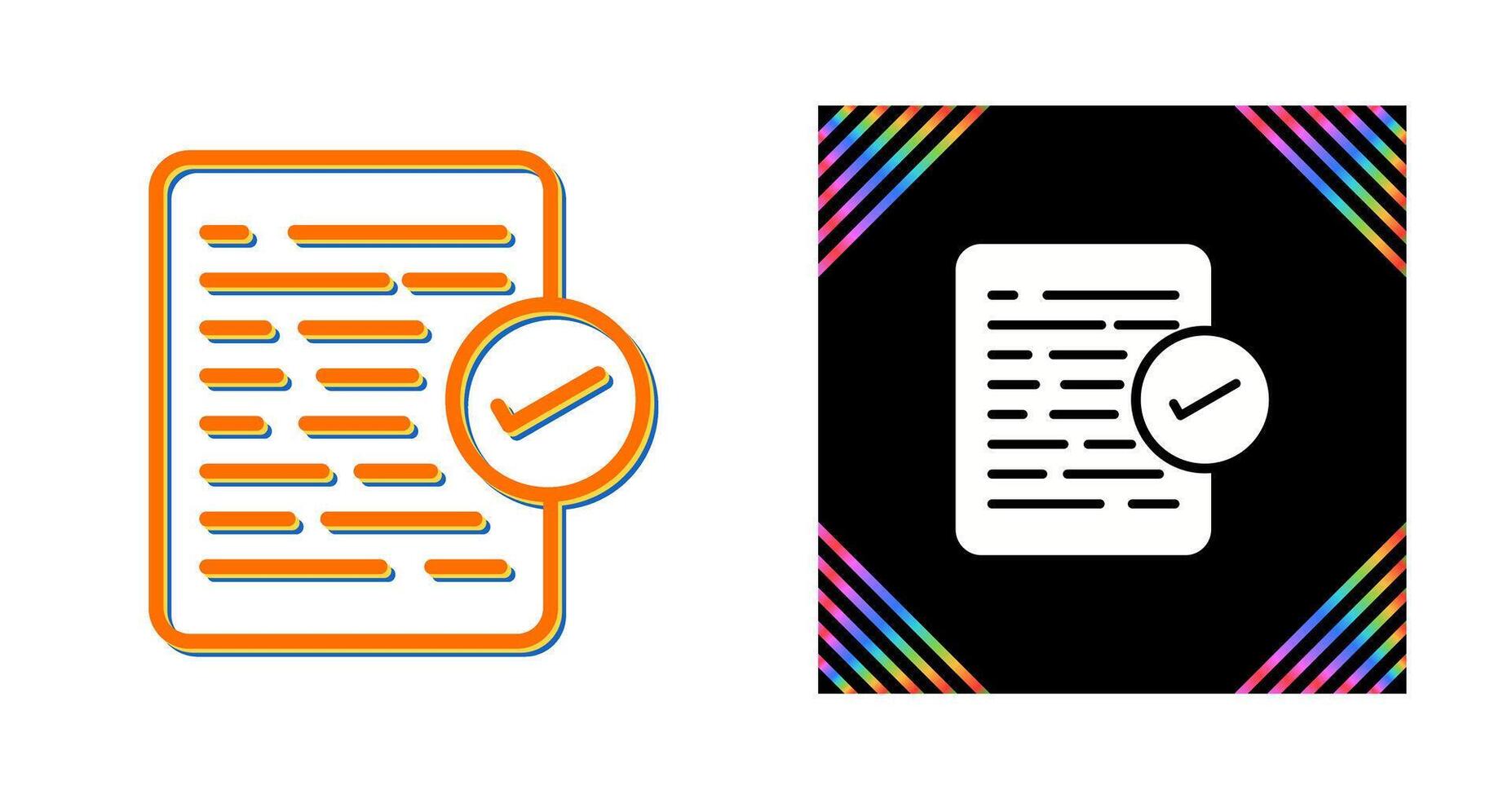 Document approval vector icon 38940205 vector art at vecteezy
