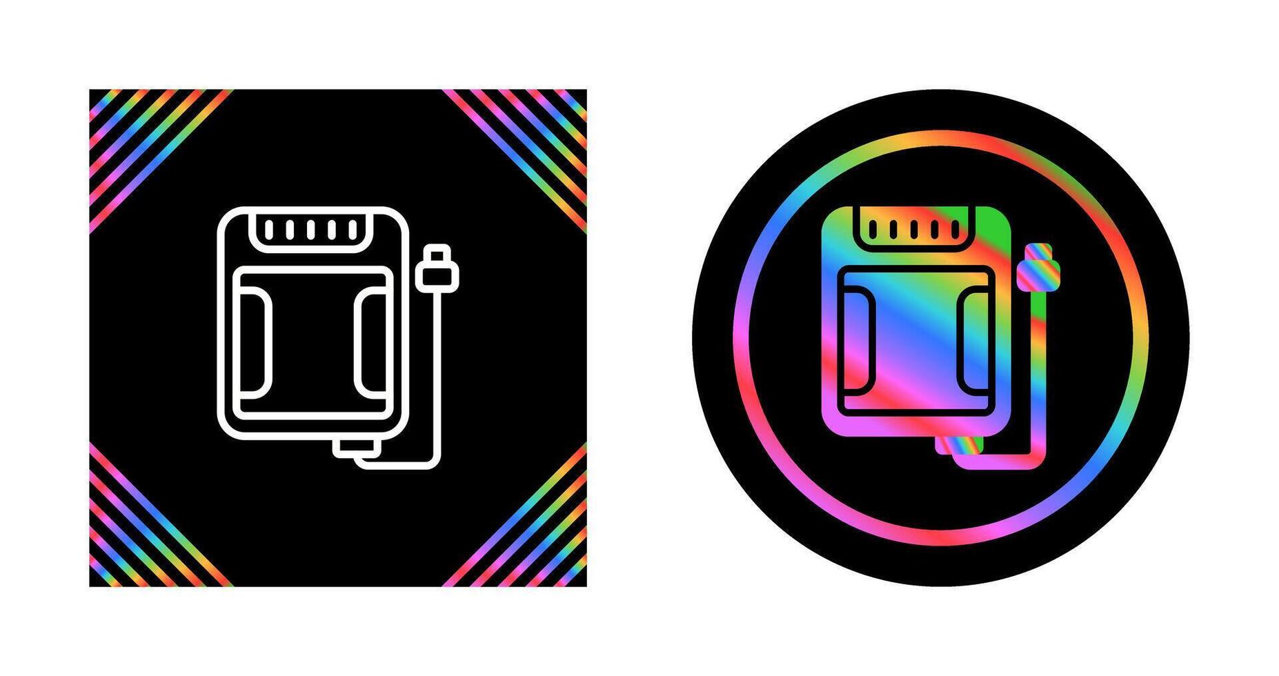 SSD Storage Vector Icon