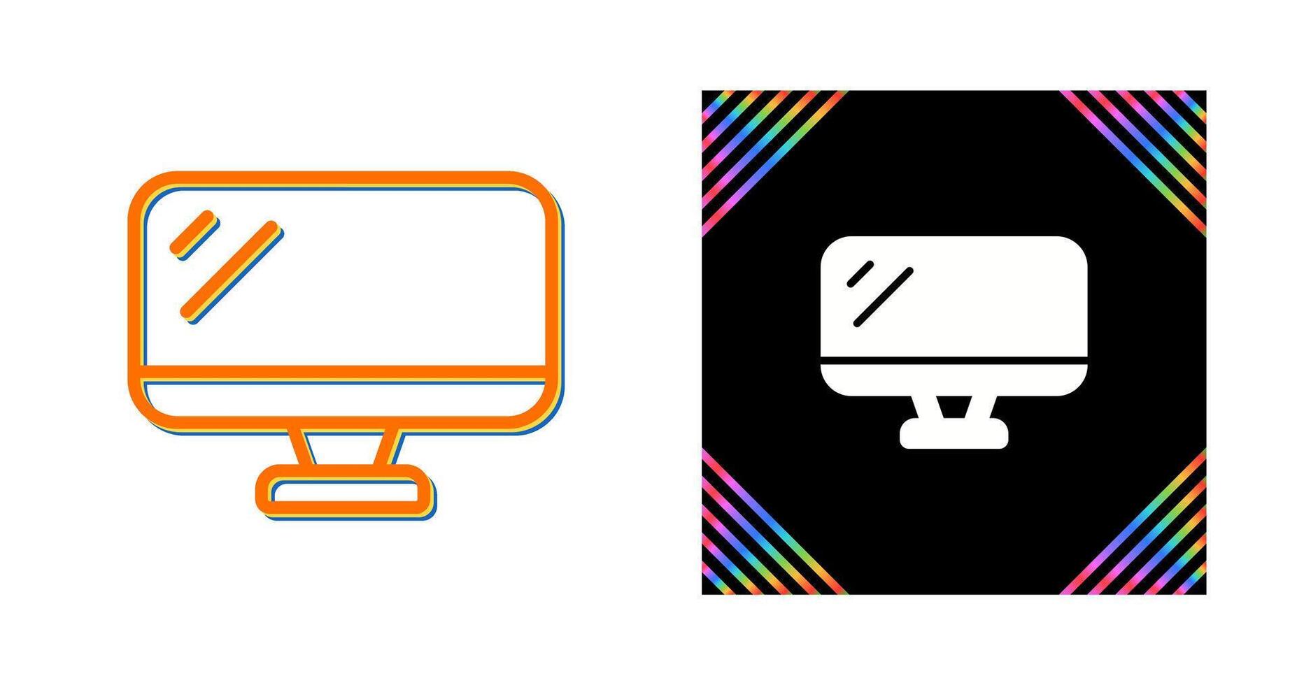 Monitor Vector Icon