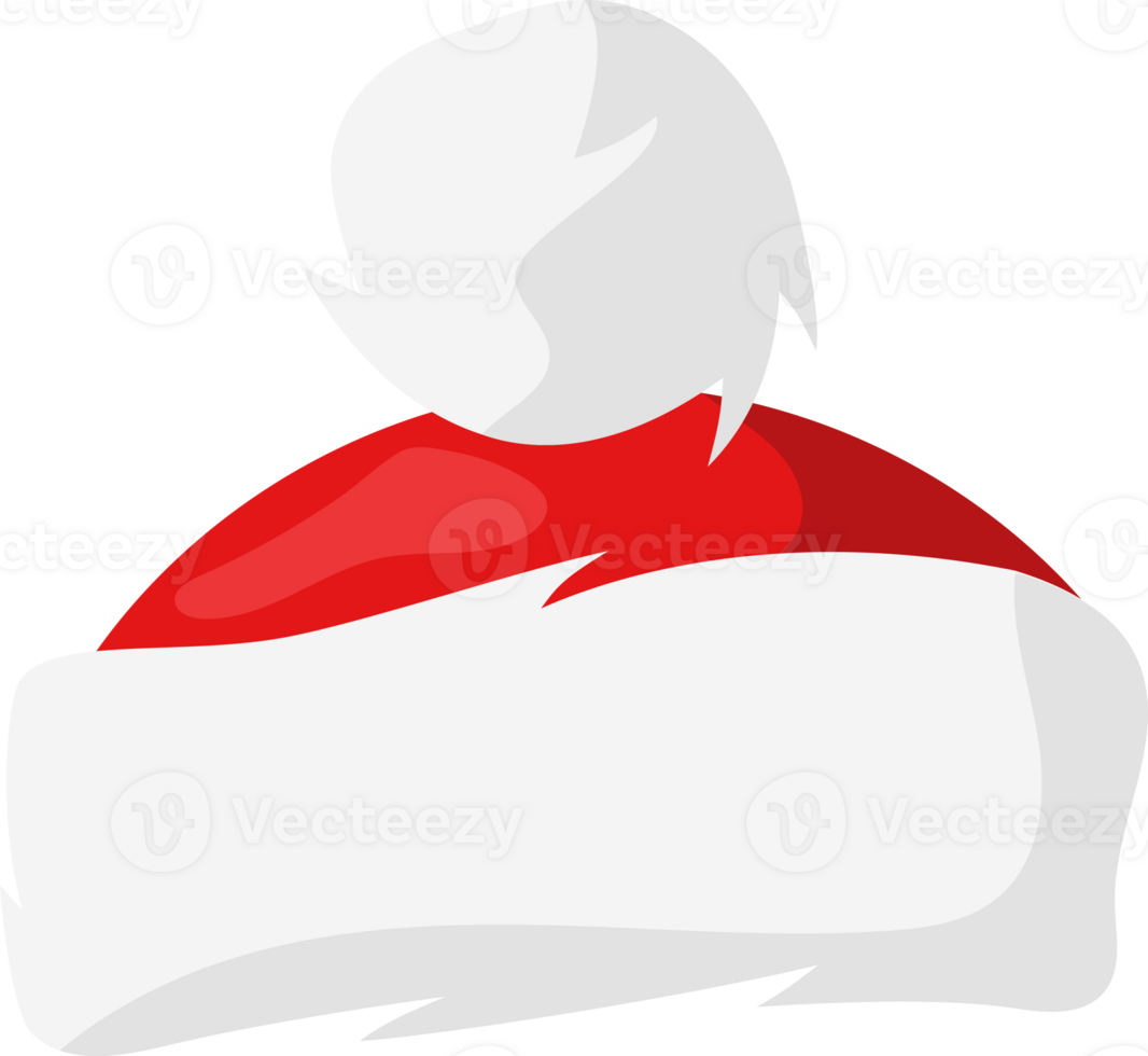 Santa Claus red hat png