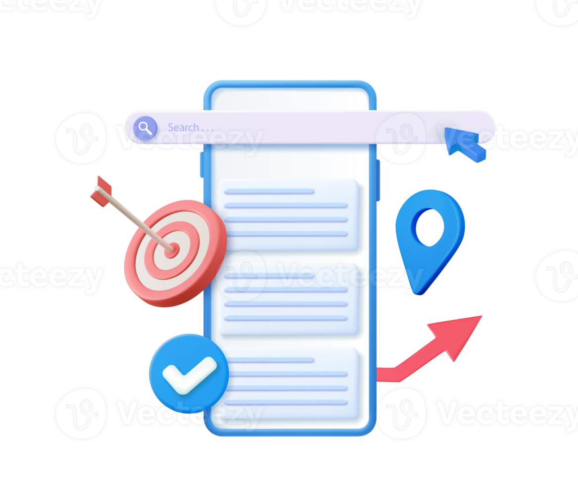 3D SEO Optimization, stock trading, png
