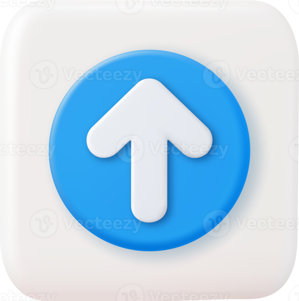 3d icon upload data to cloud png