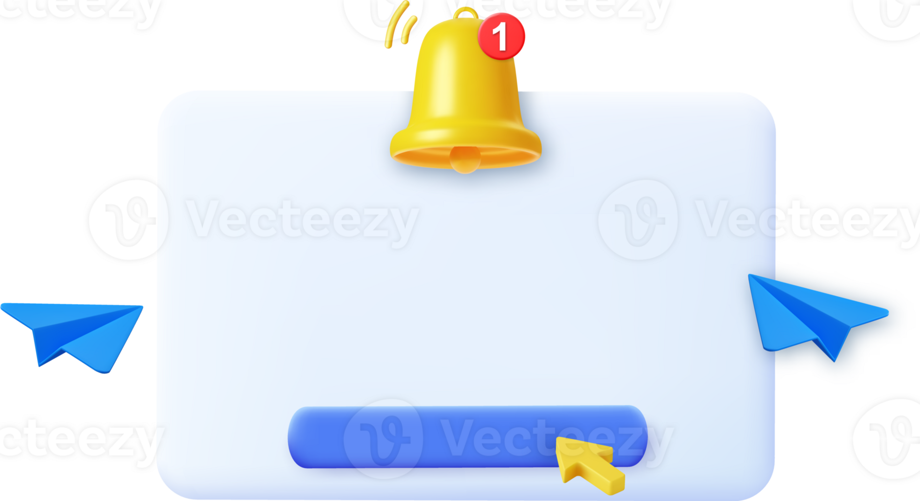 Notification 3D icon. png