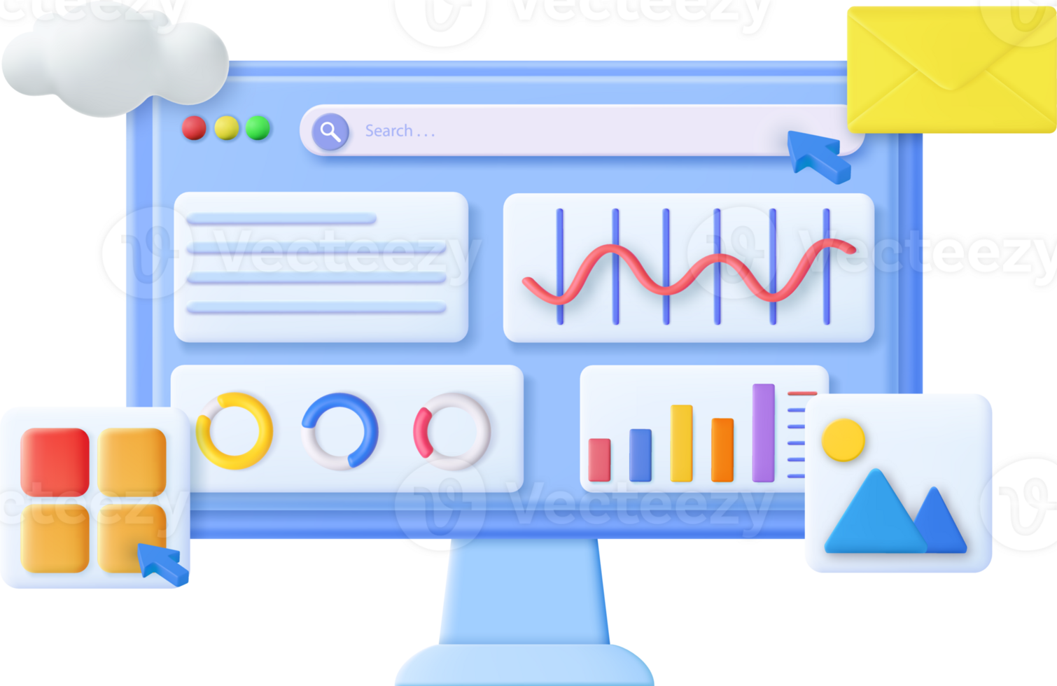 3D SEO Optimization, png