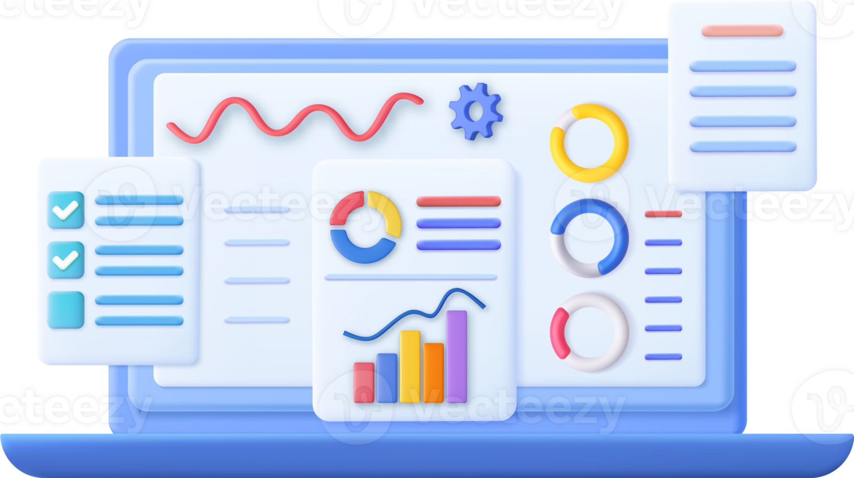 3d Business strategy concept. png