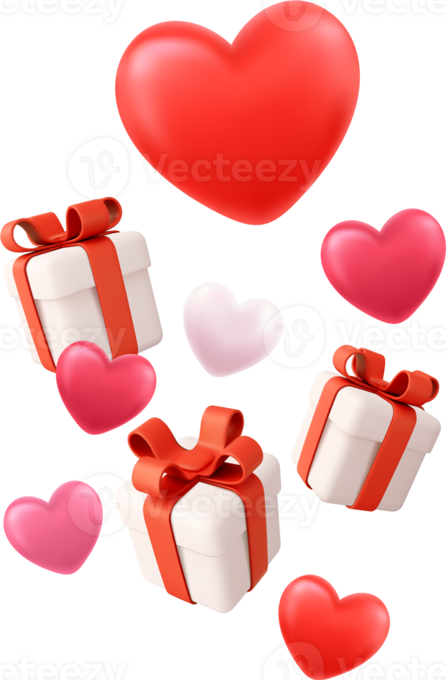 3d Valentine s day design. png