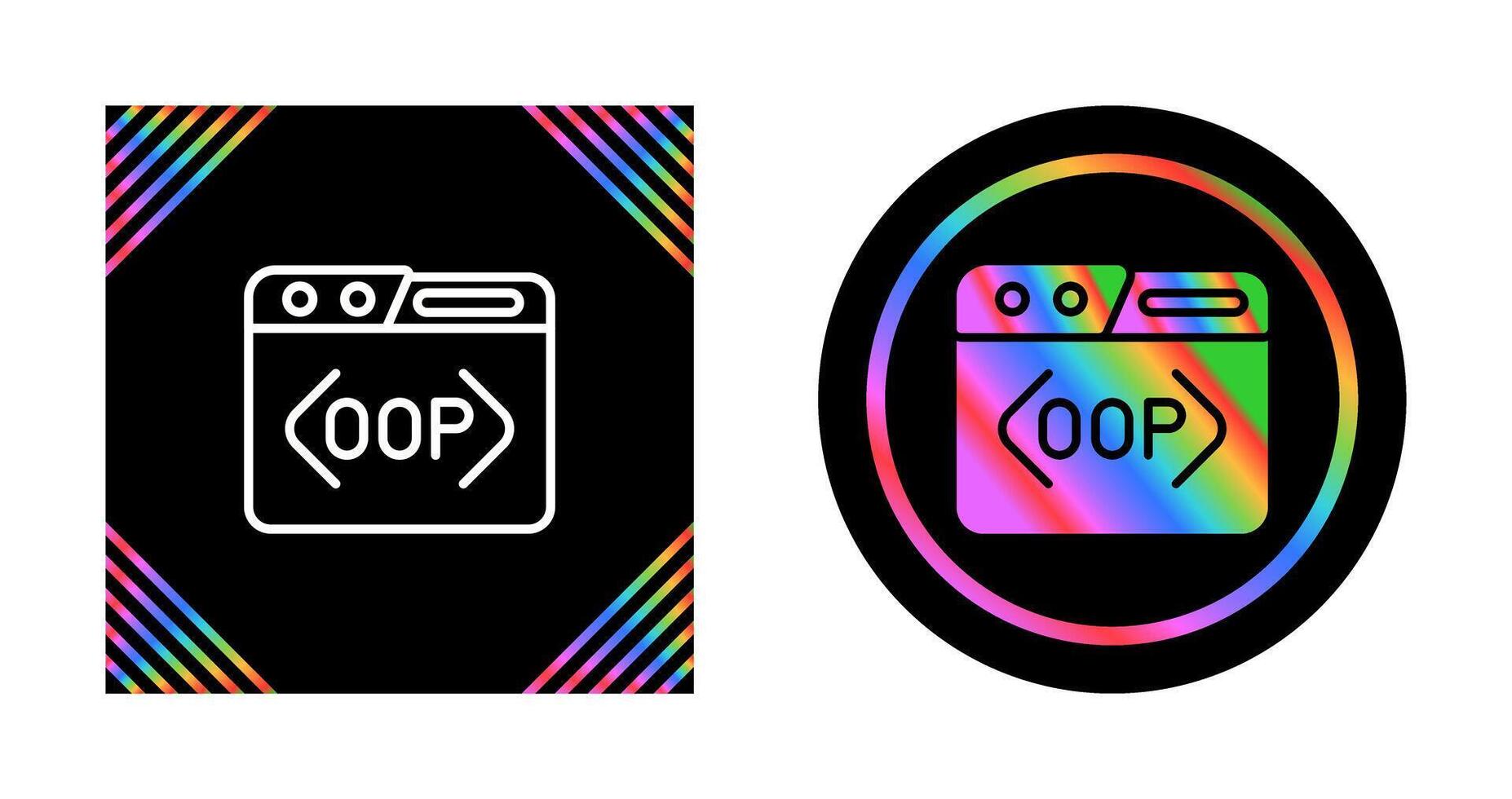 OOP Vector Icon