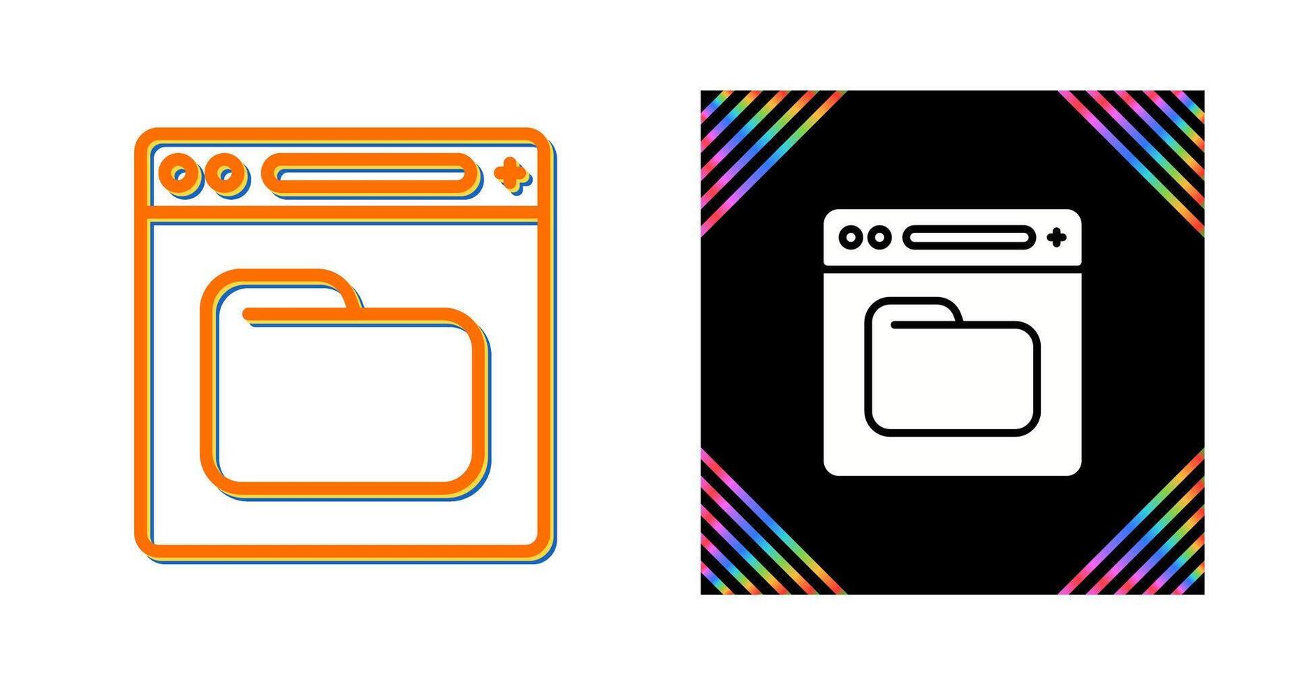 Browser Vector Icon