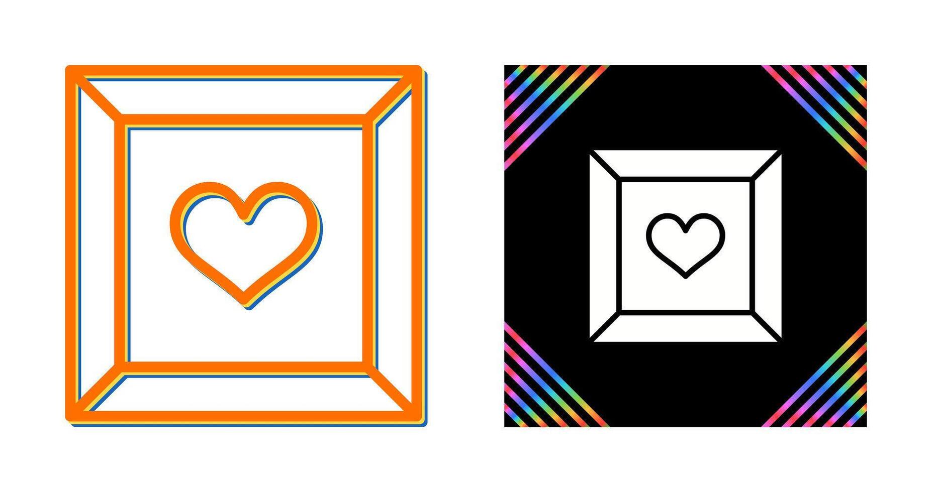 Romantic Jewelry Box Vector Icon