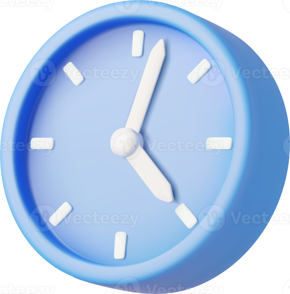 3d alarm clock png