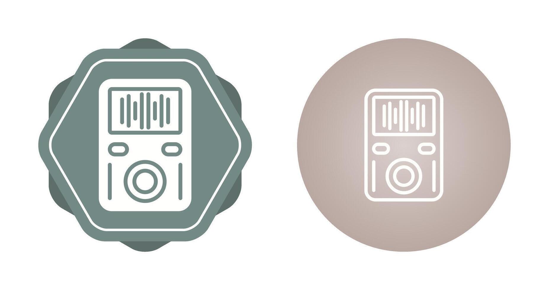 MP3 Player Vector Icon