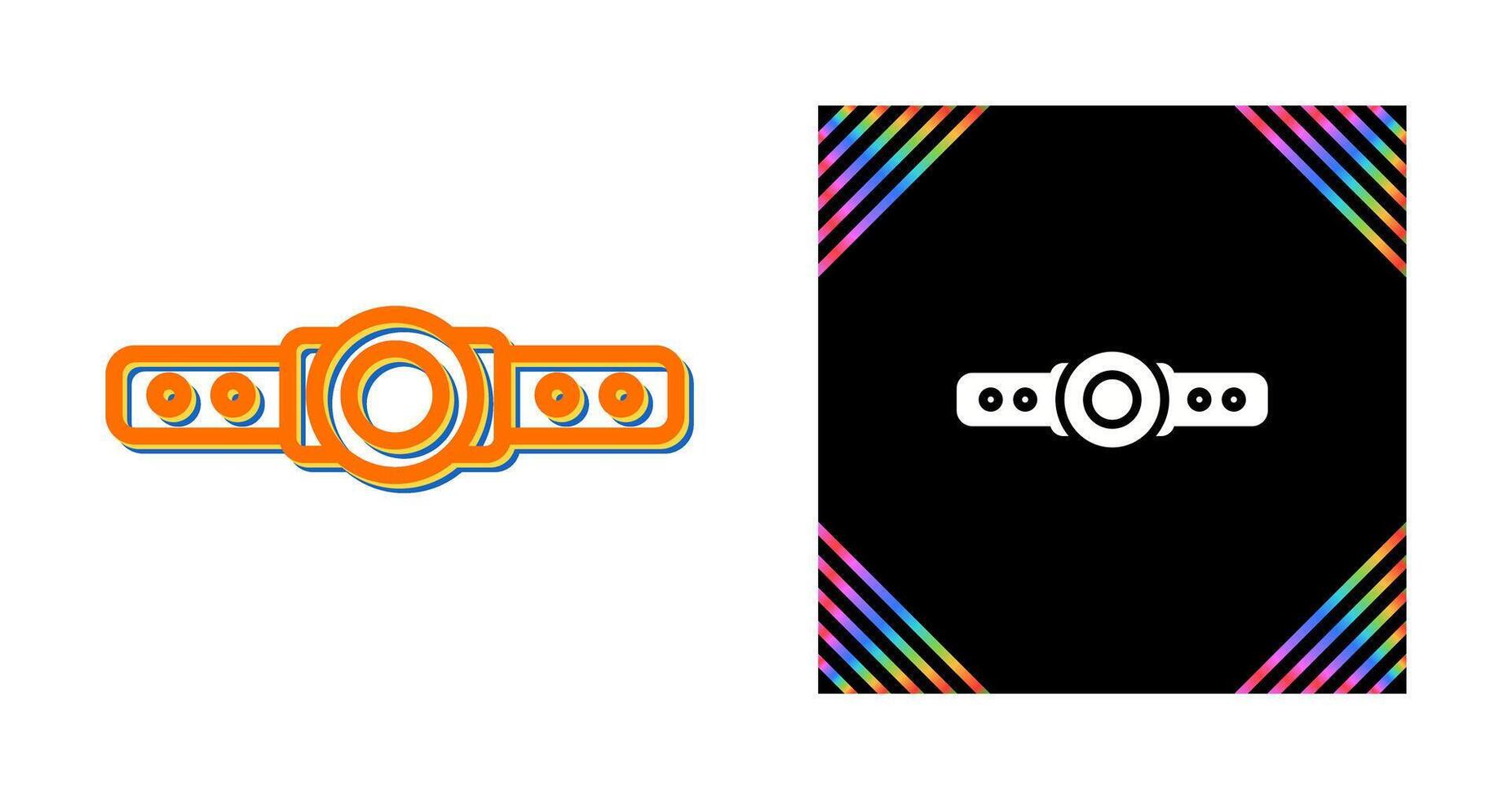 Headlamp Vector Icon