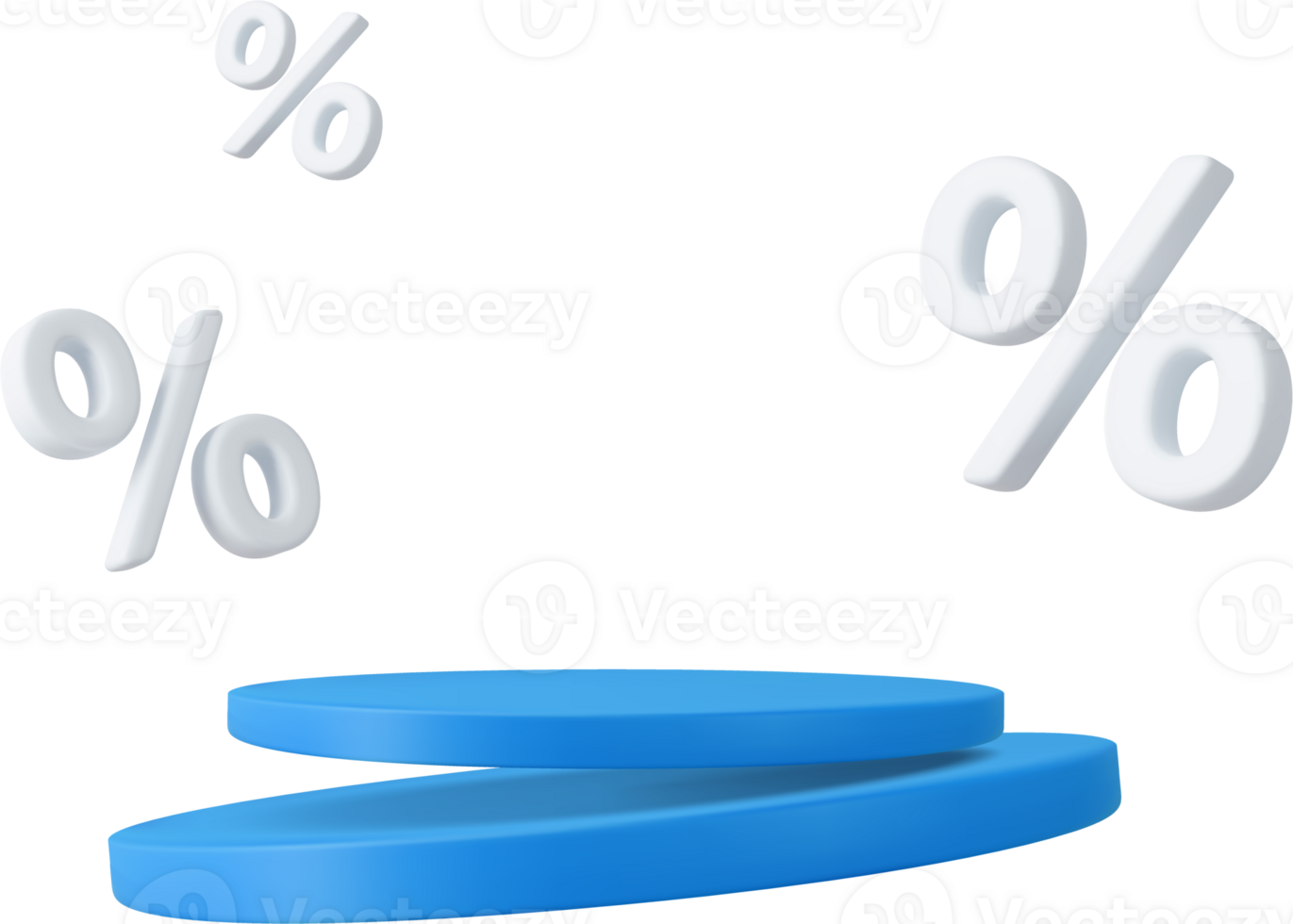 3d Discount product sale podium png