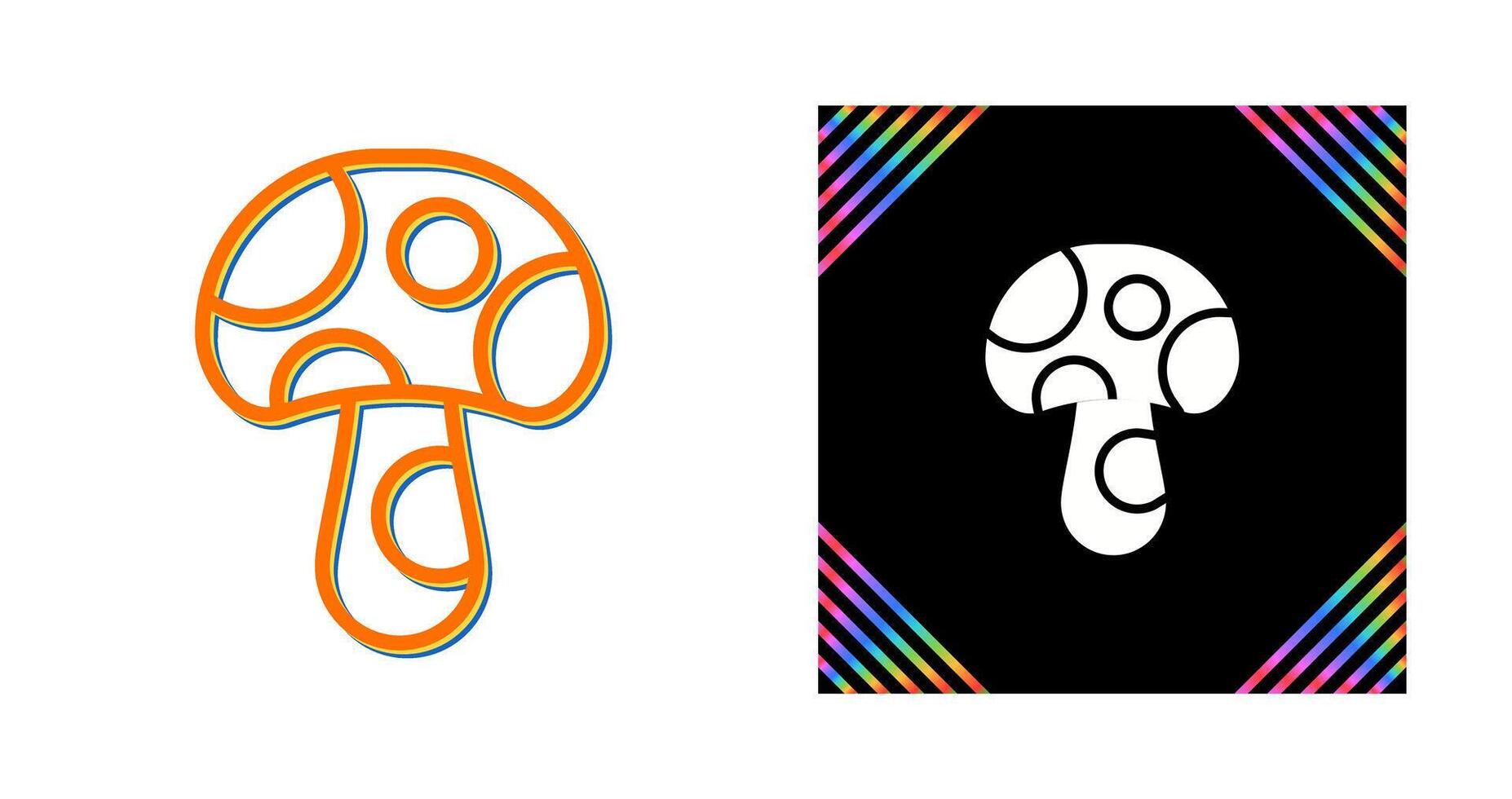 Mushroom Vector Icon