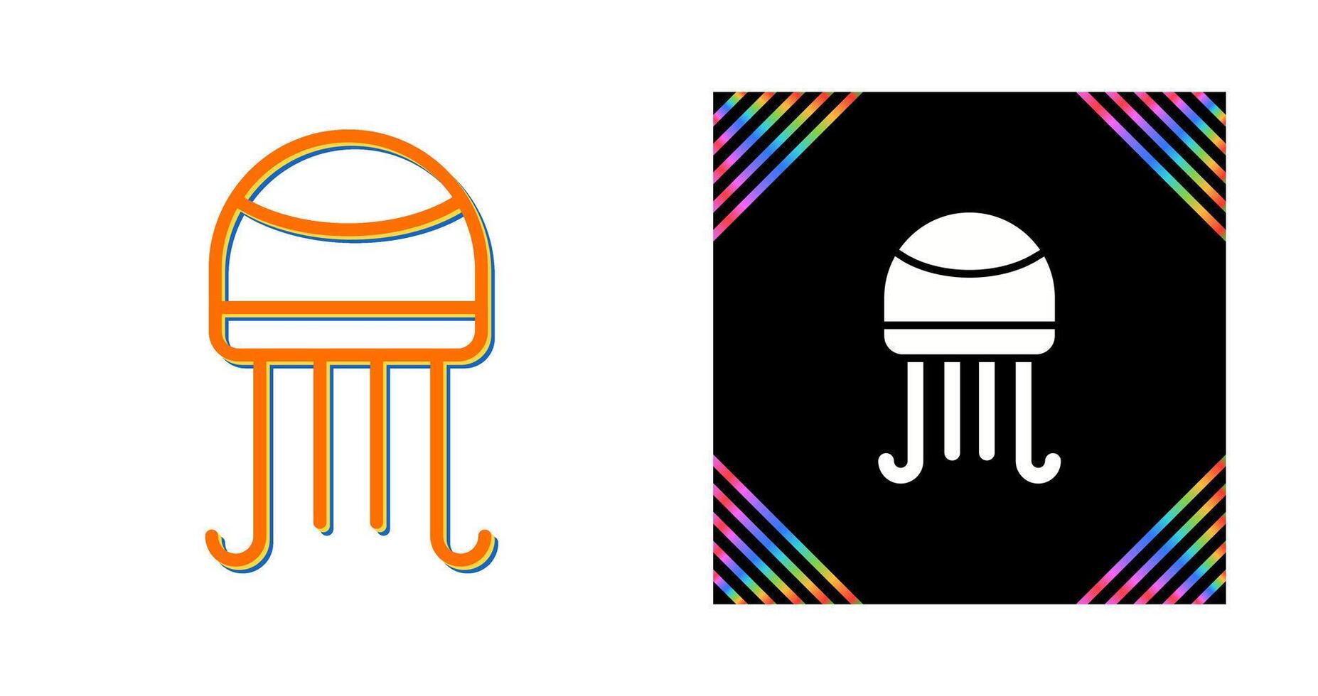 Jellyfish Vector Icon