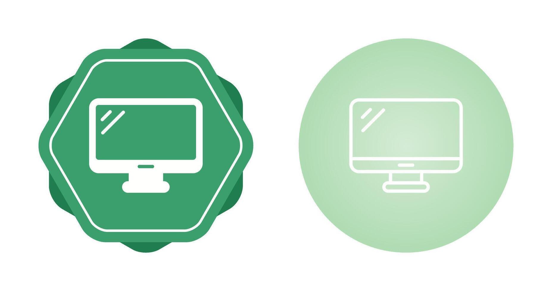 Monitor Vector Icon