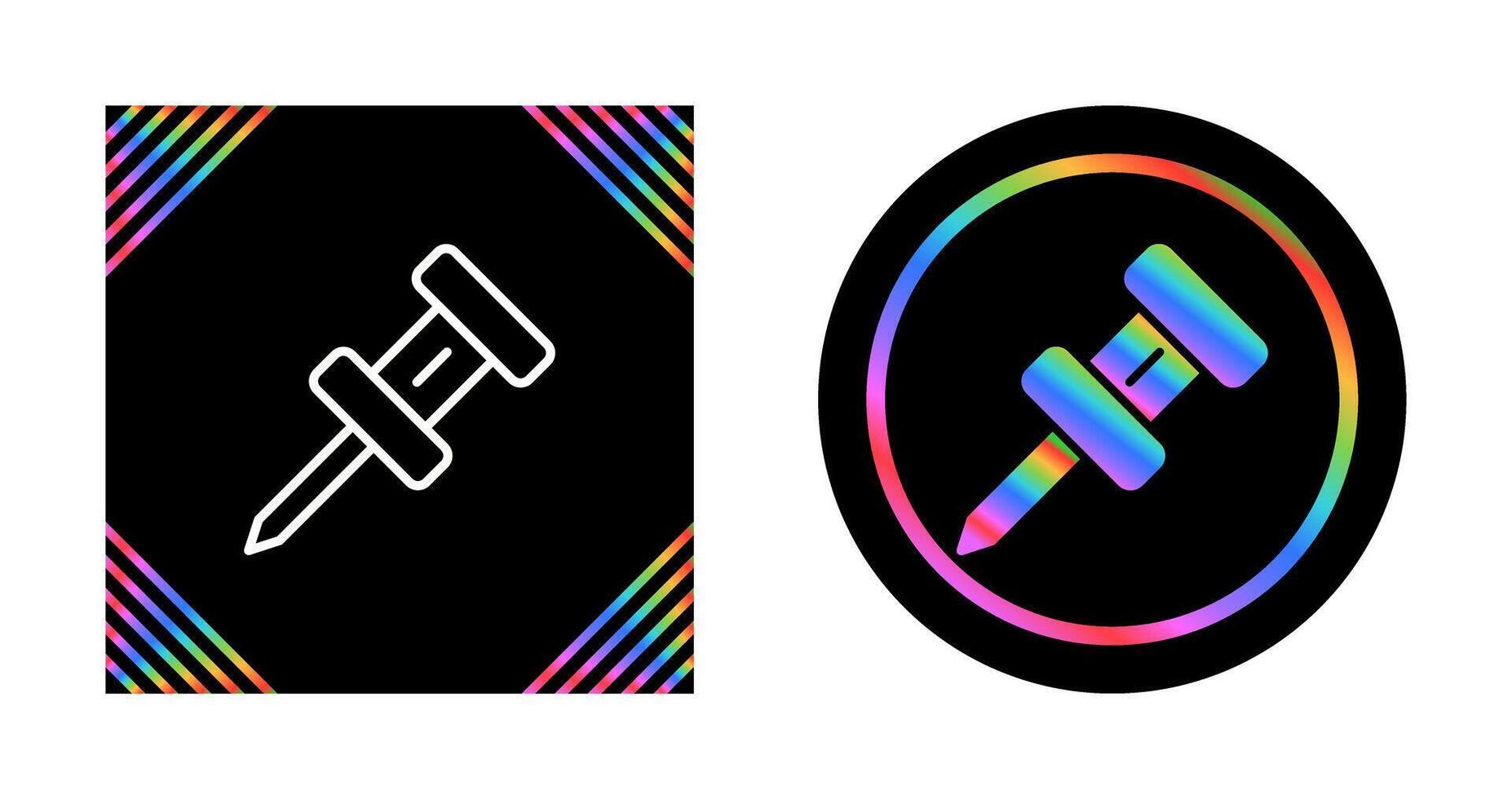 Pushpin Vector Icon