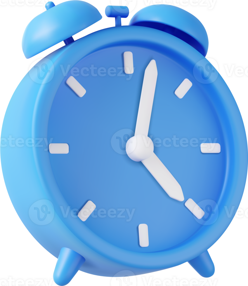 3d alarm clock png