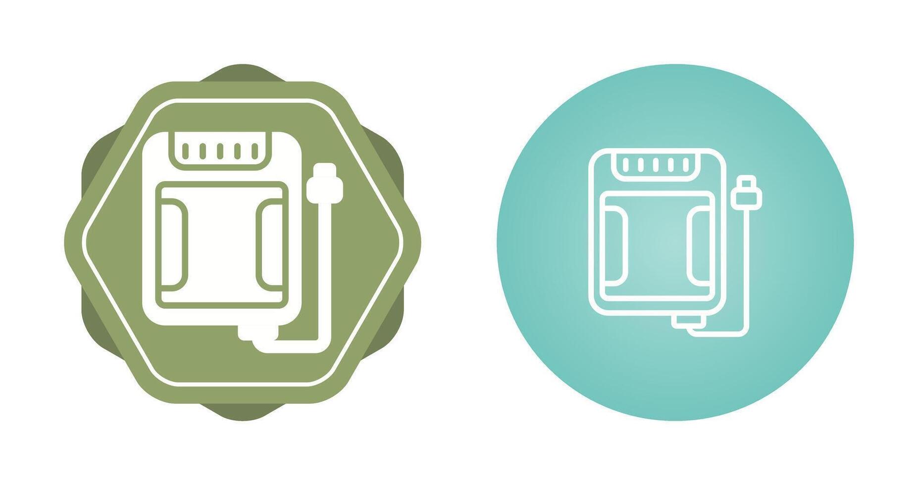 SSD Storage Vector Icon