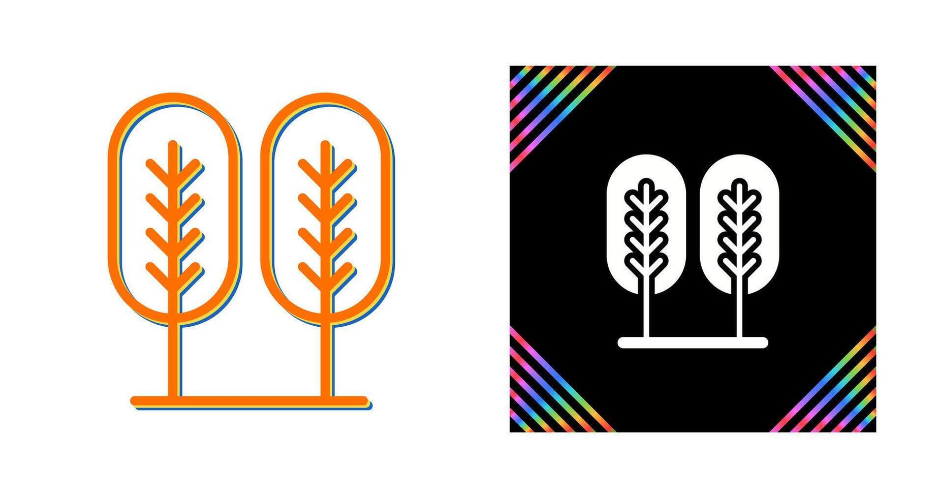 Birch tree Vector Icon