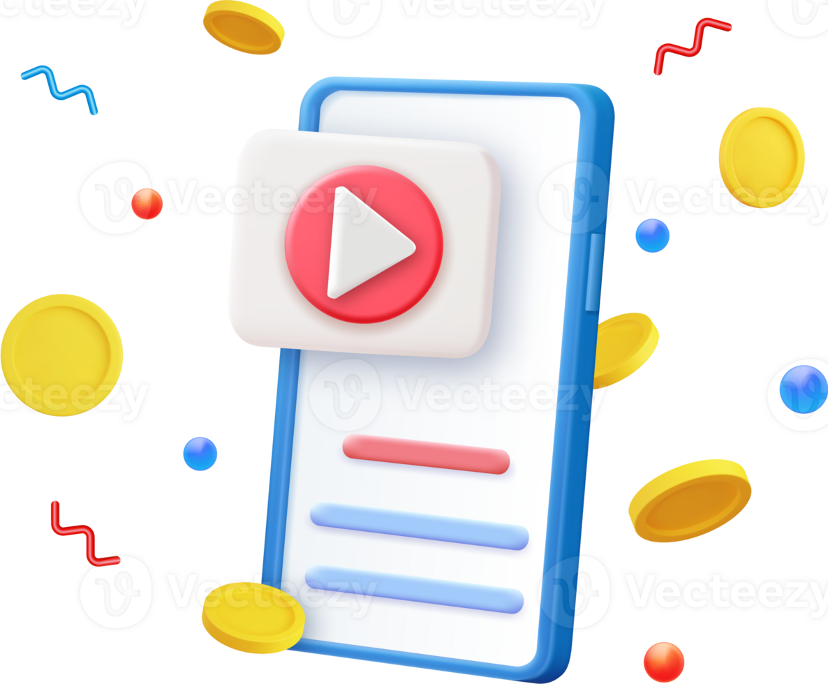 3d social media png