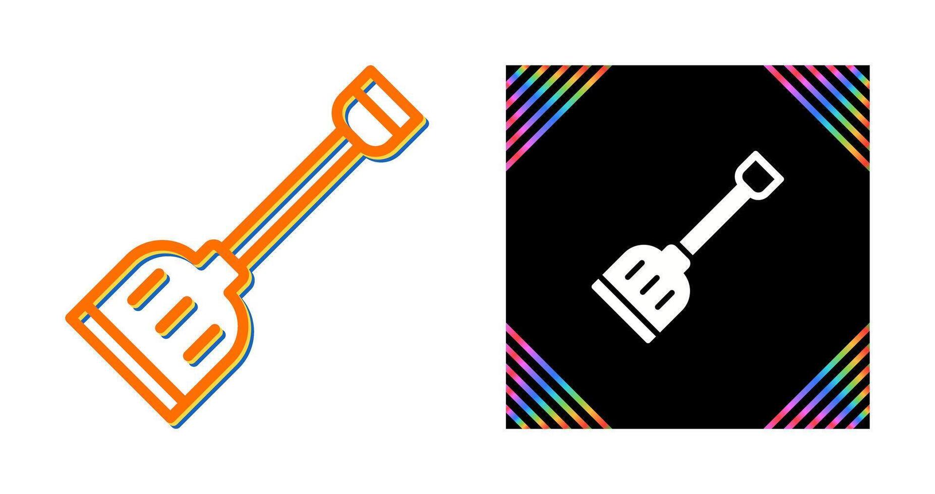 Snow shovel Vector Icon