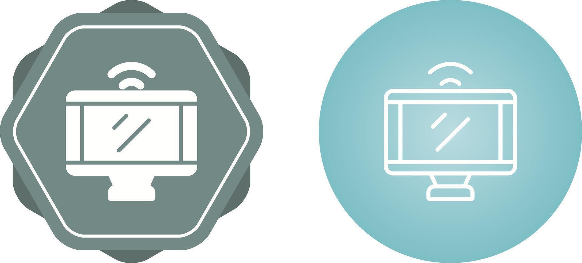 Monitor Vector Icon