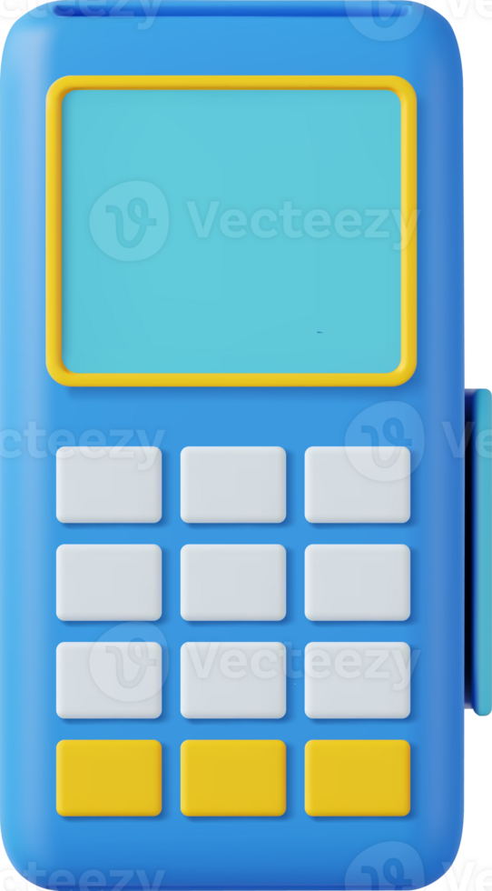 3D Payment Terminal png