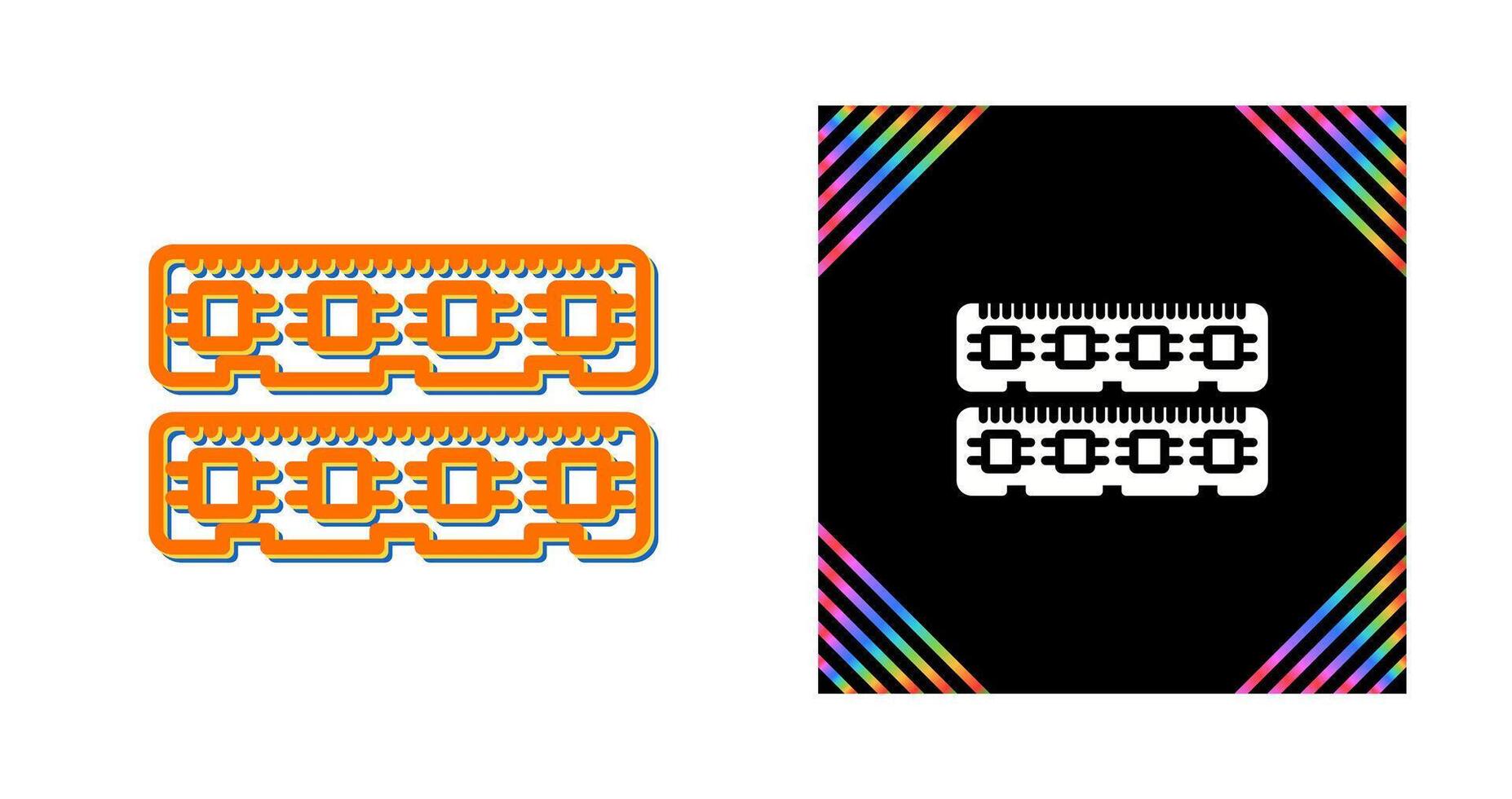 Ram Memory Vector Icon