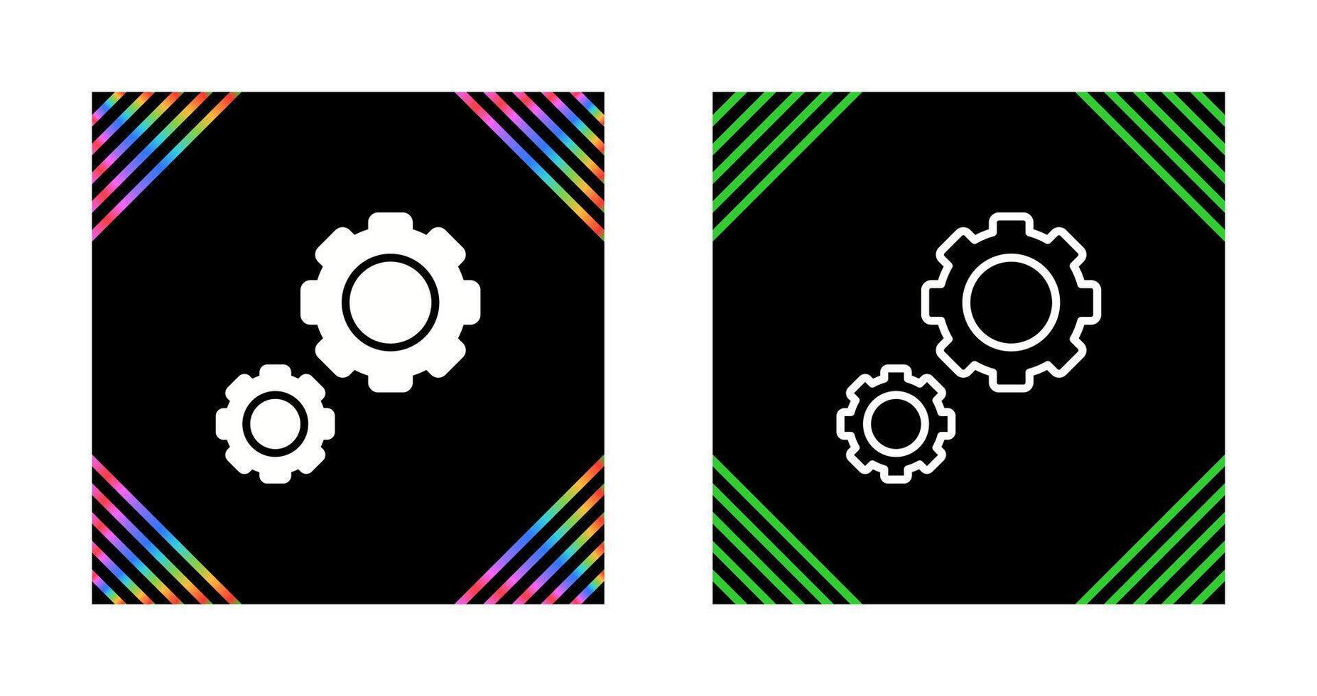 Gears Vector Icon