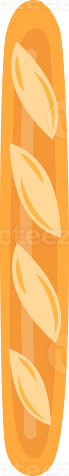 Baked bread icon png