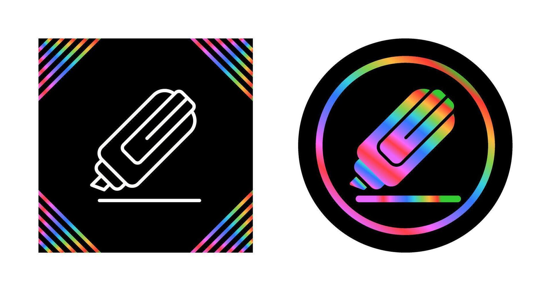 Highlighter Vector Icon