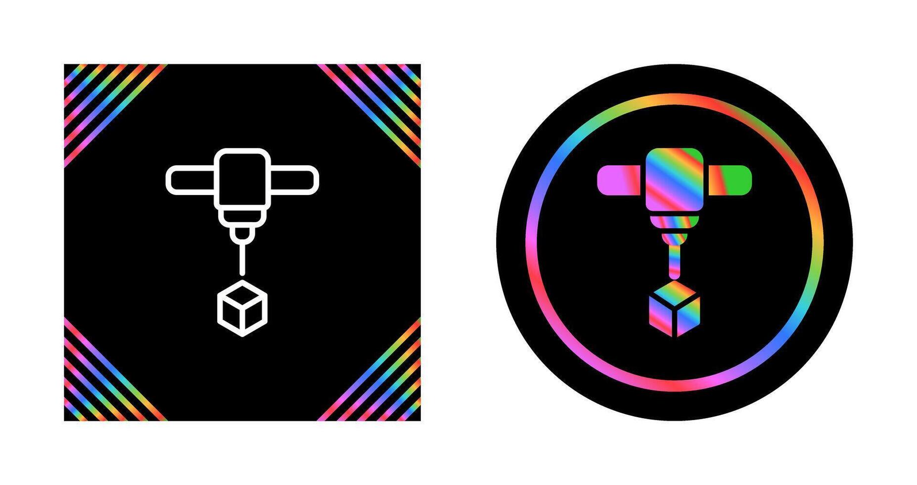 3d Printing Vector Icon