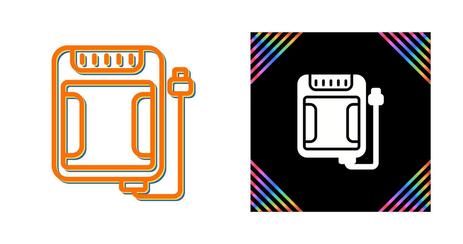 SSD Storage Vector Icon