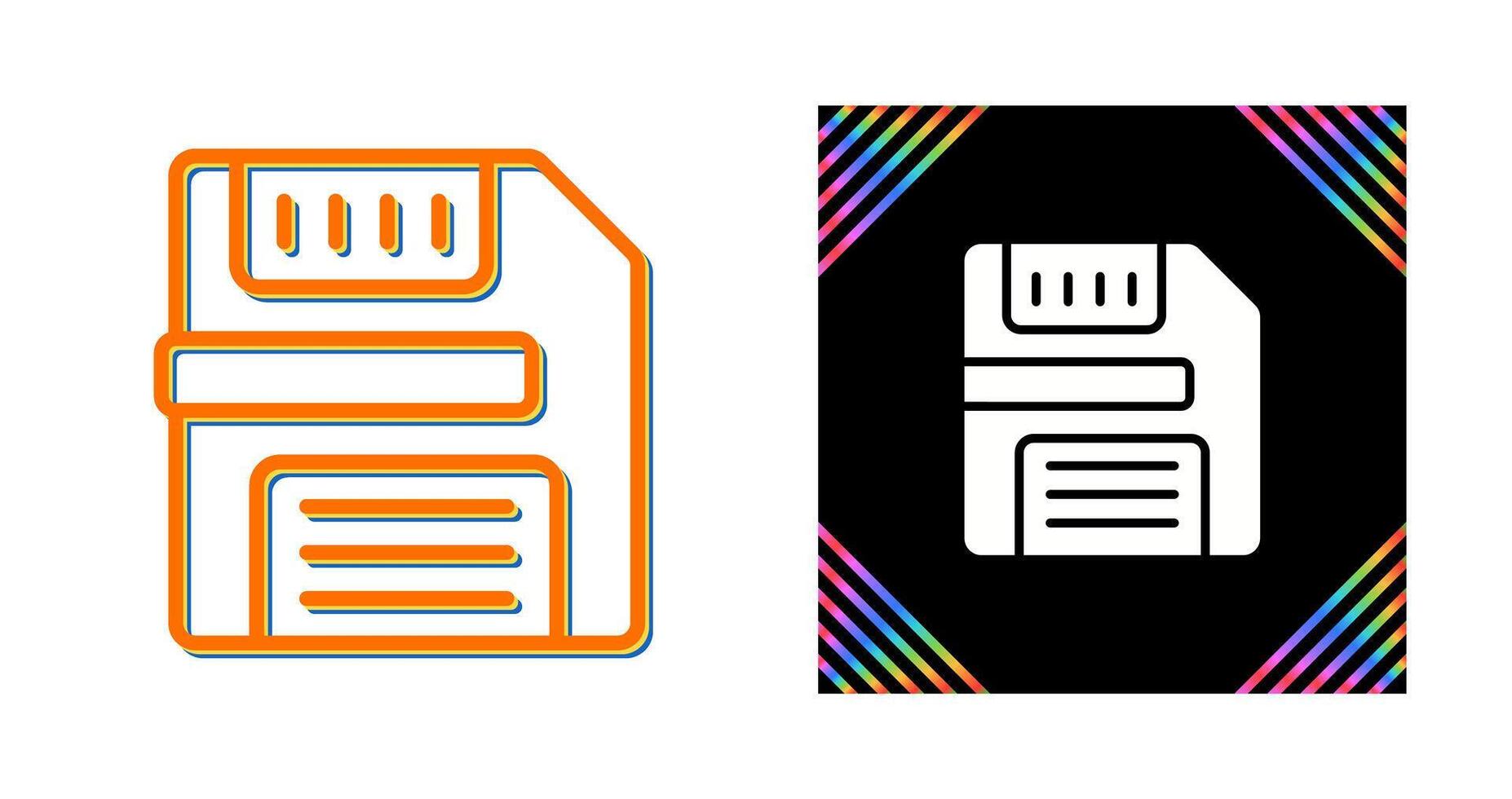 Floppy Disc Vector Icon