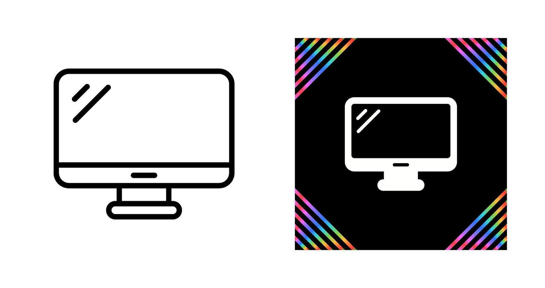 Monitor Vector Icon