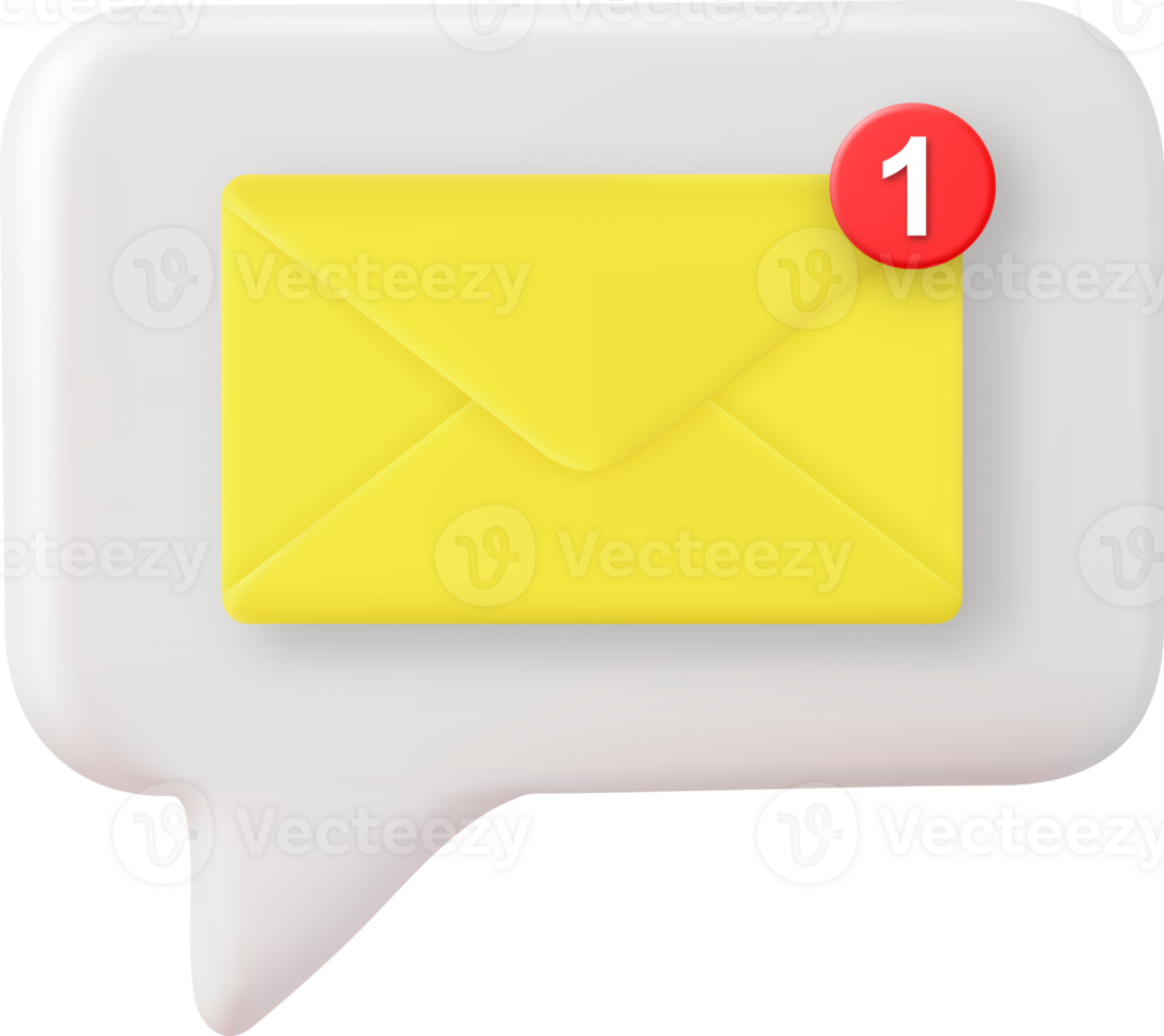 3d Email icon png