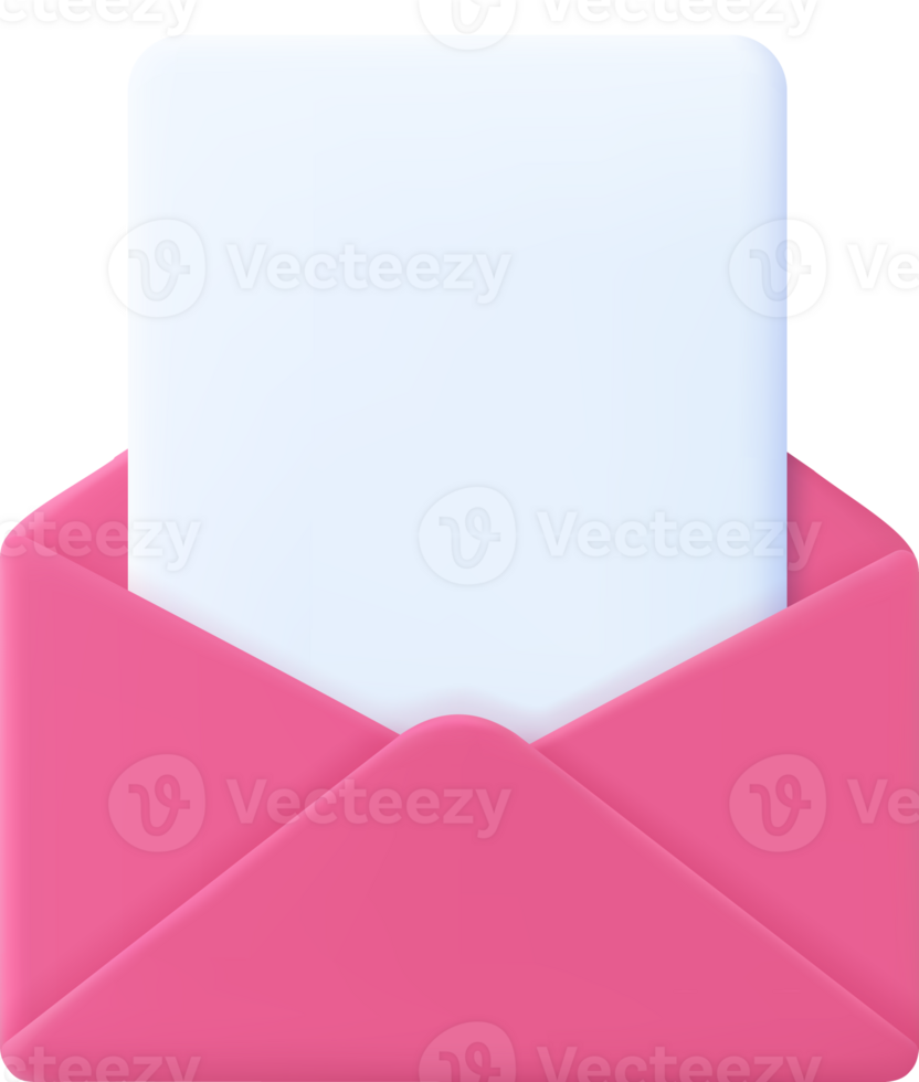Envelope with paper documents icon. png