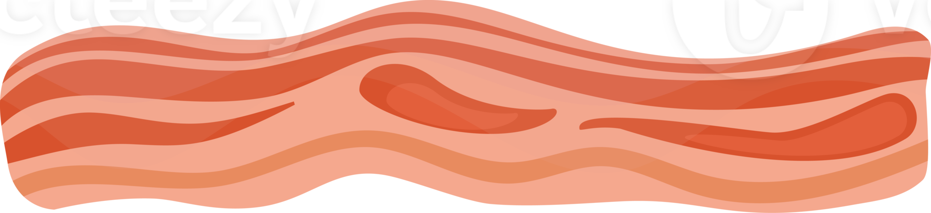 fresh and fried bacon icon png