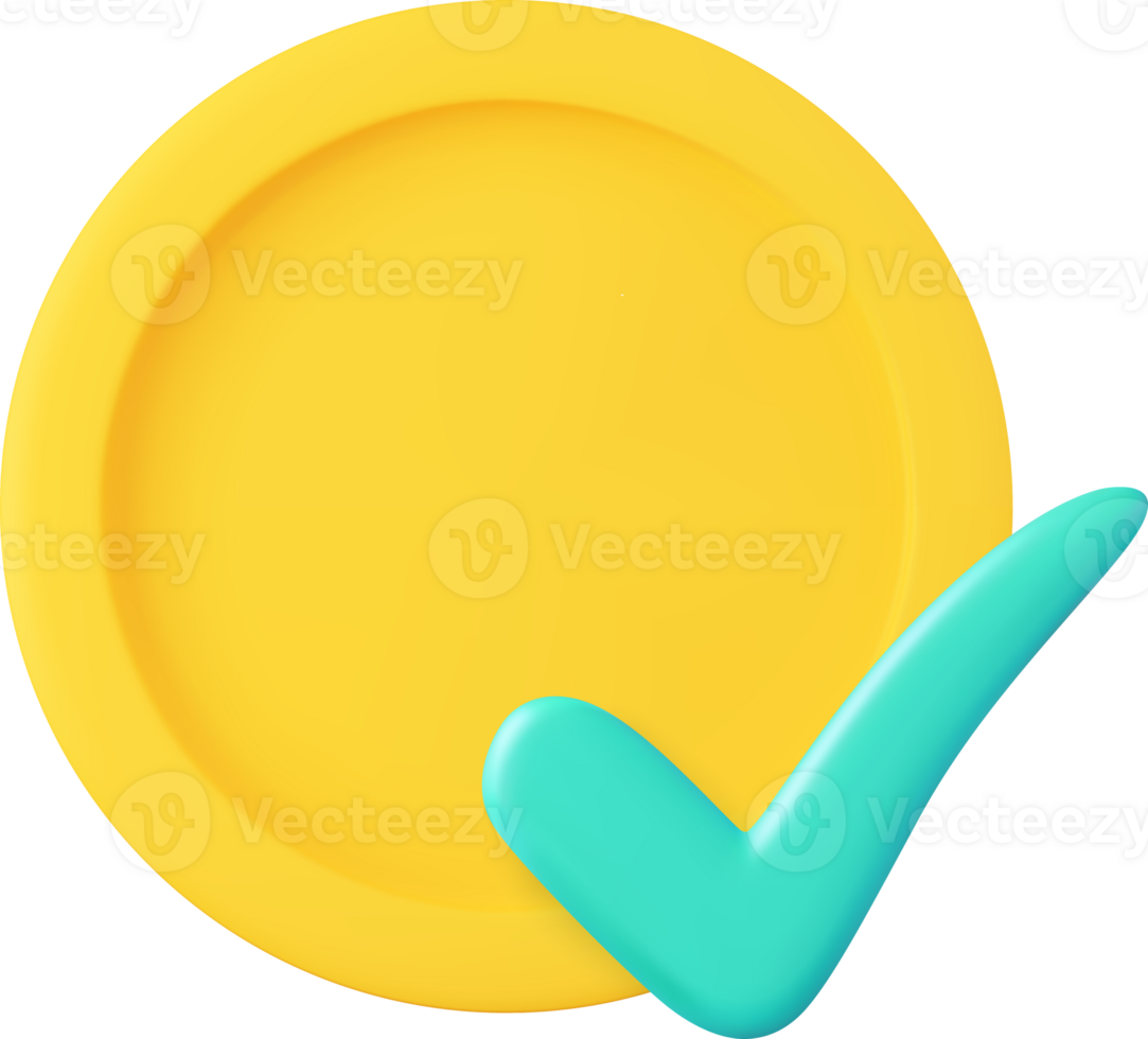 3D money coin saving png