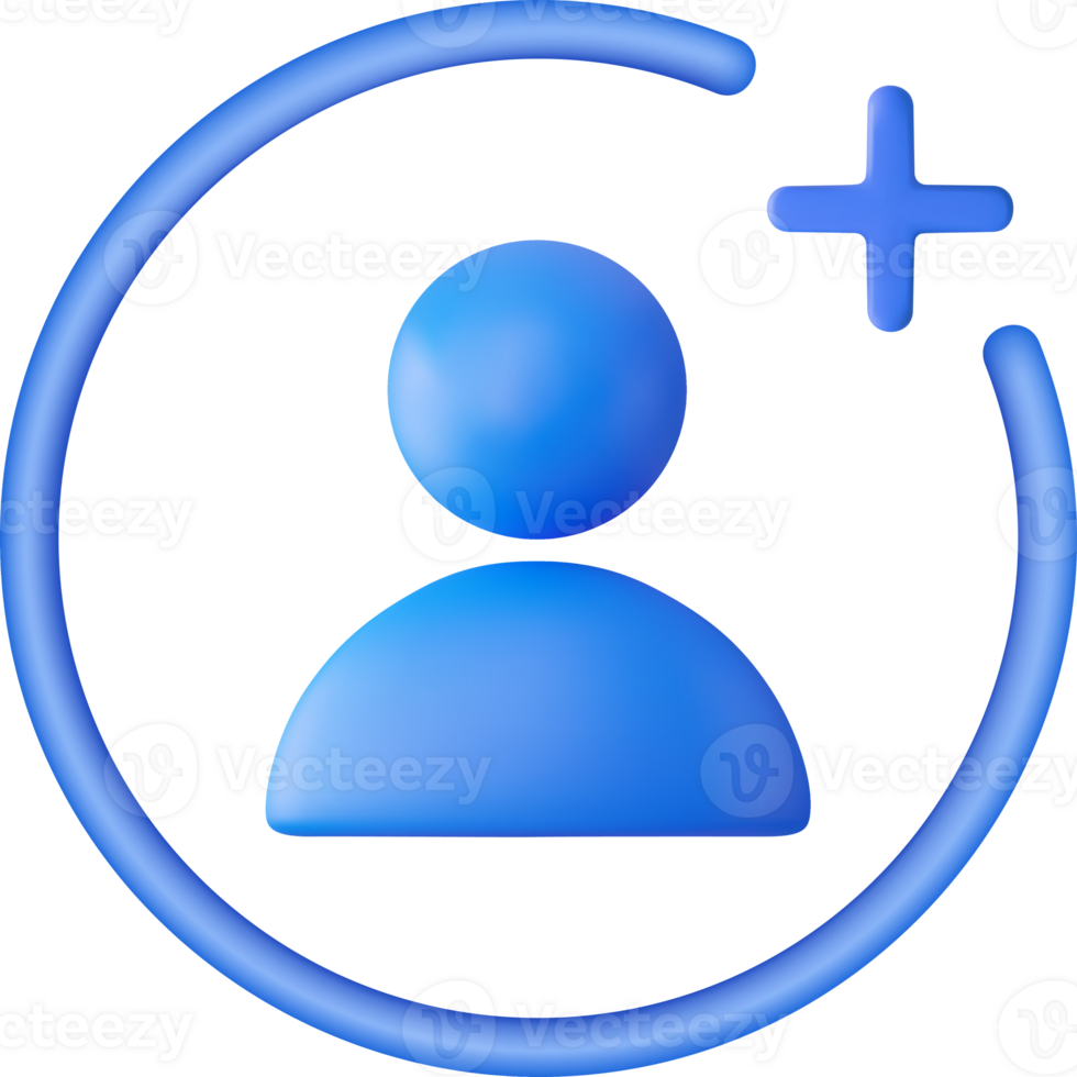 3d User icon png