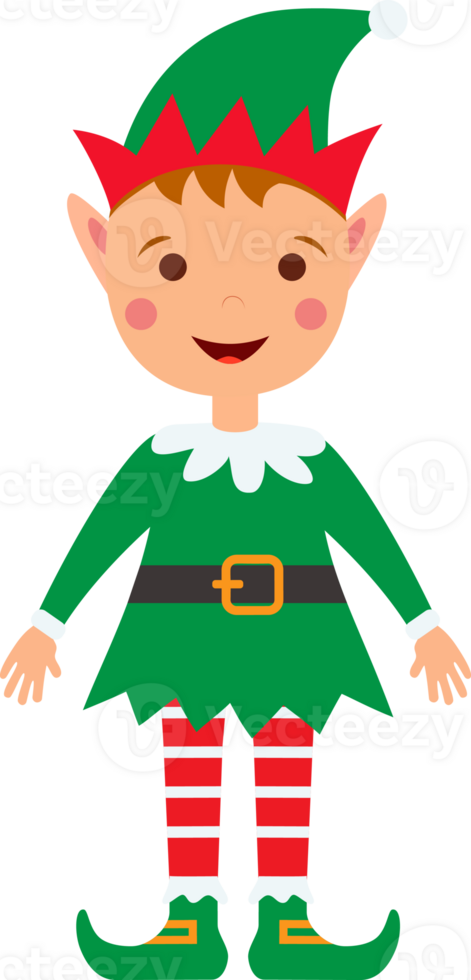 Christmas Elf Cartoon png