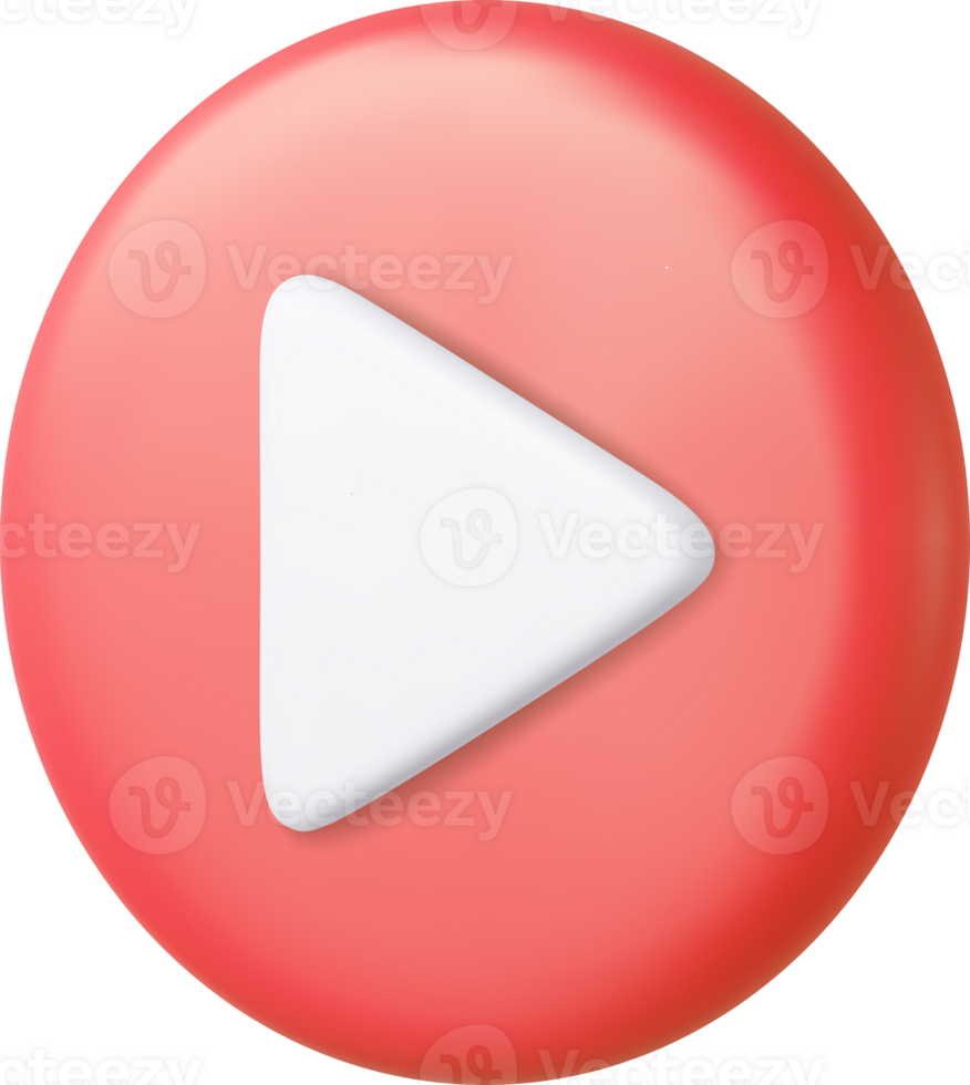 3d Play icon png