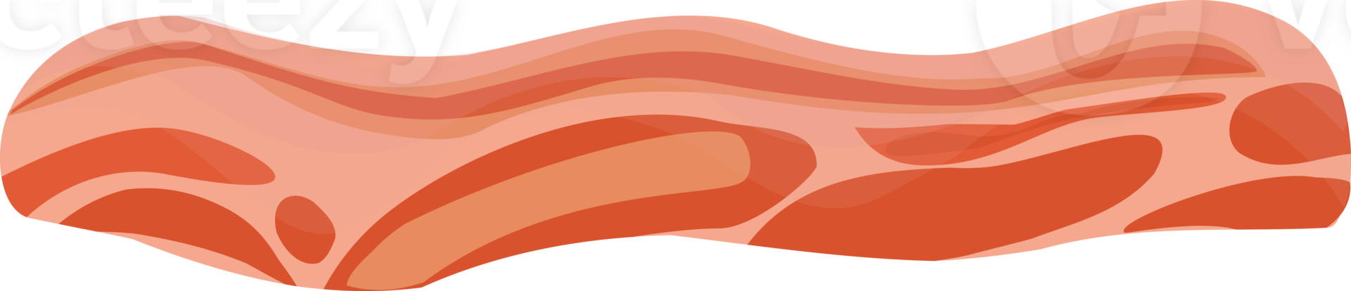 fresh and fried bacon icon png