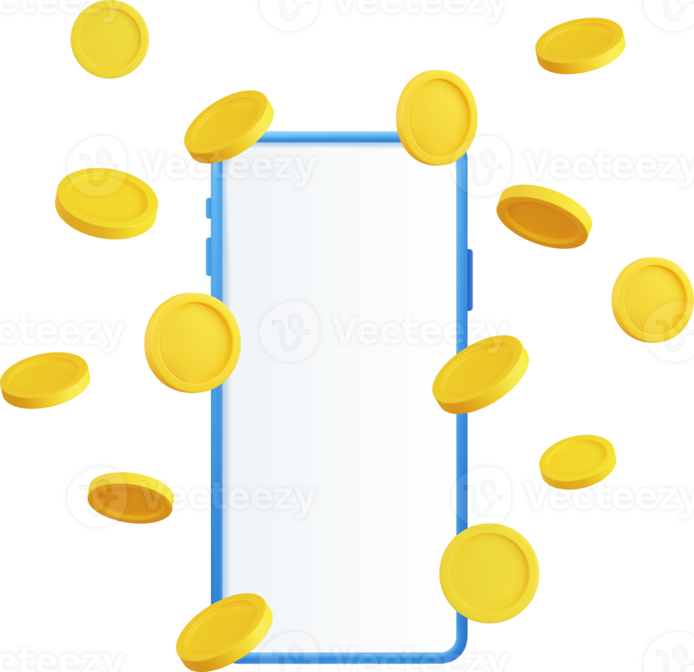 3d smart phone png