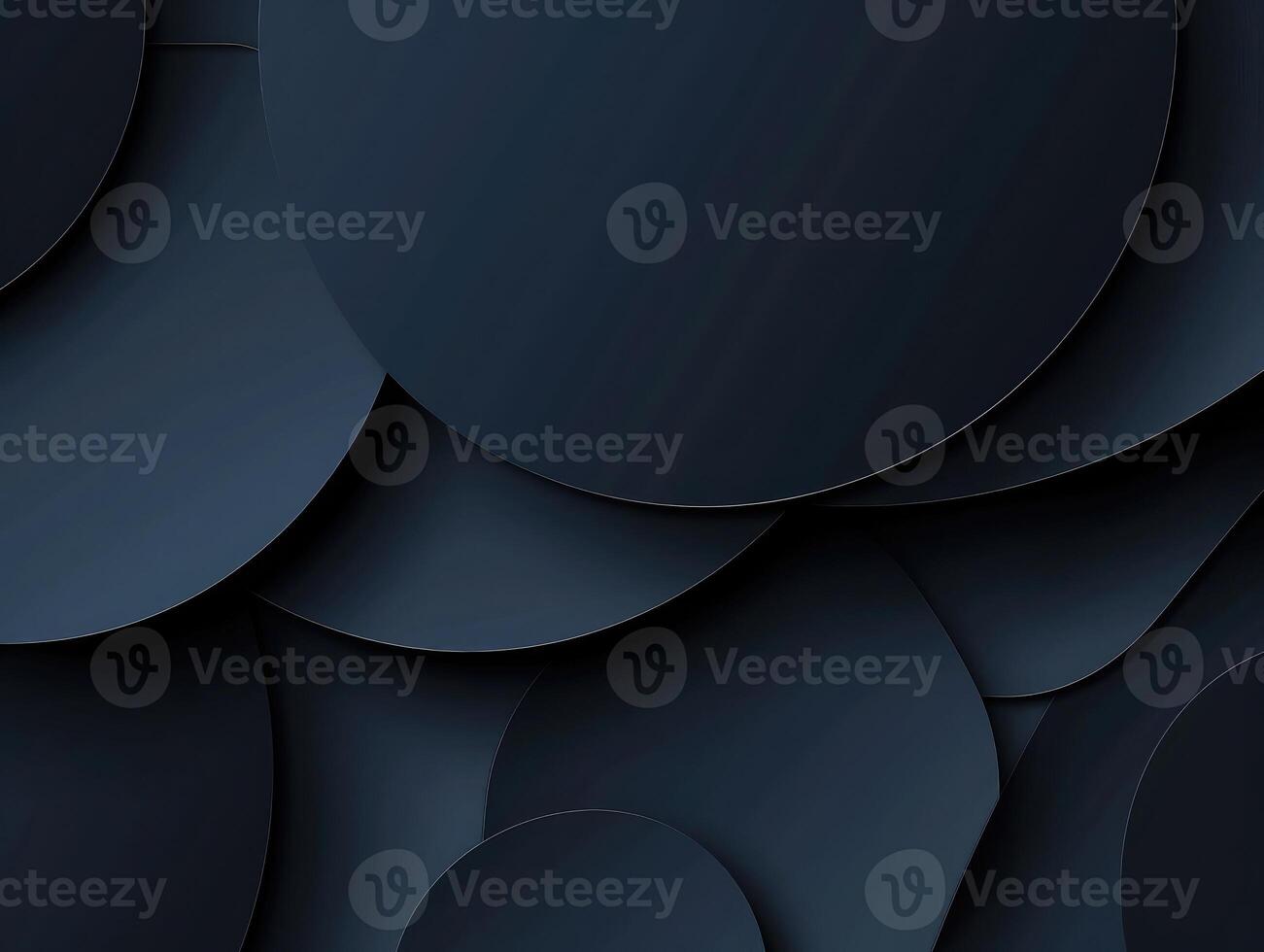 AI generated Modern black blue abstract background. Minimal. Color gradient. Dark. Web banner. Geometric shape. photo