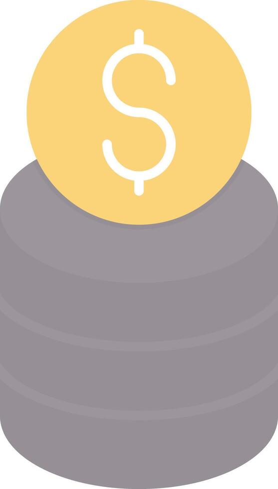 Income Flat Light Icon vector